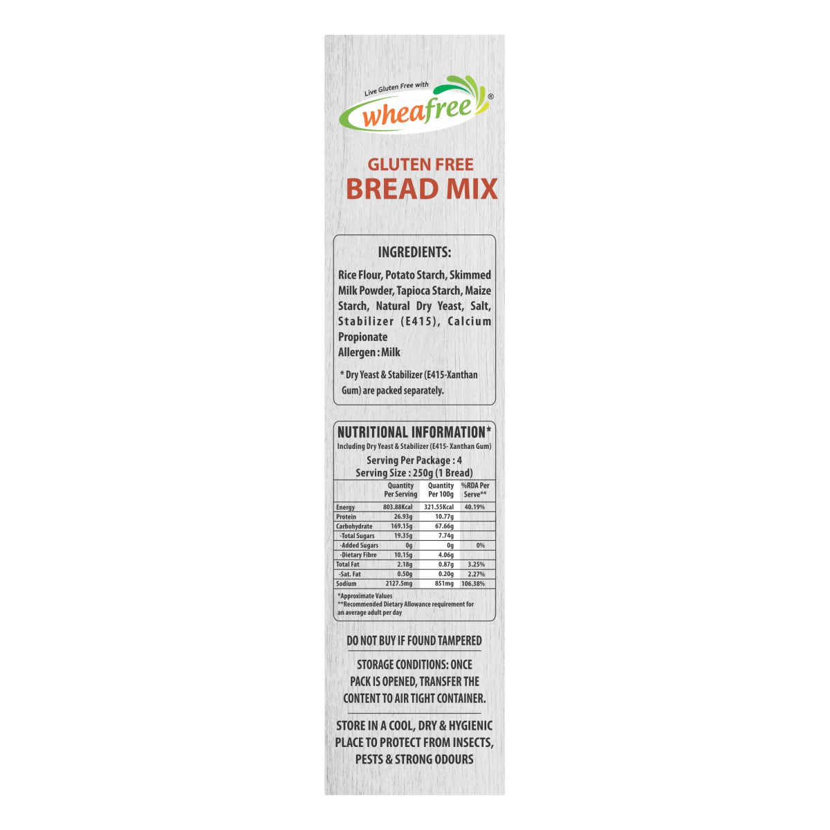 Gluten Free Bread Mix (1kg)