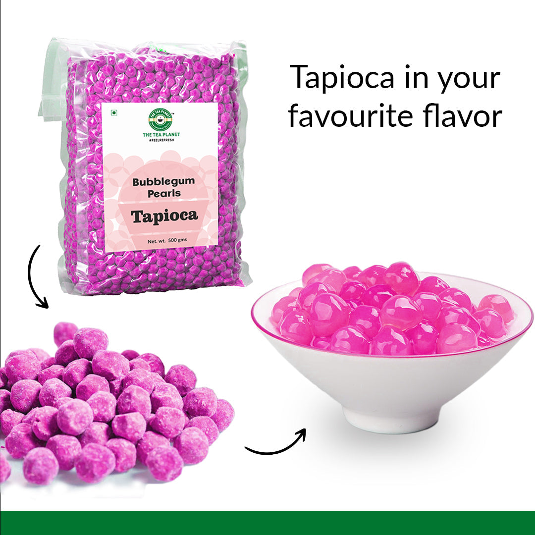 Bubblegum Tapioca Pearls - 500 gms