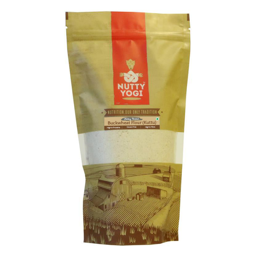 Nutty Yogi Buckwheat Flour/ Kuttu Atta