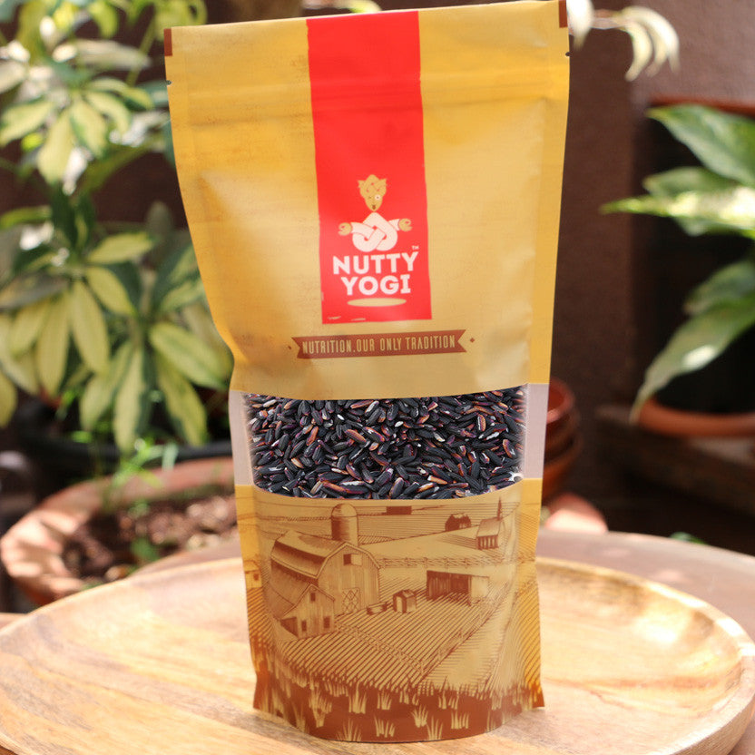 Nutty Yogi Organic Burma Black Rice 400g