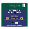 Vahdam Butterfly Pea Flower Herbal Tea - 40 Count