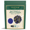 Vahdam Butterfly Pea Flower Herbal Tea Tisane - 50 gms