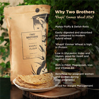 Khapli Wheat Flour Atta - BYOB