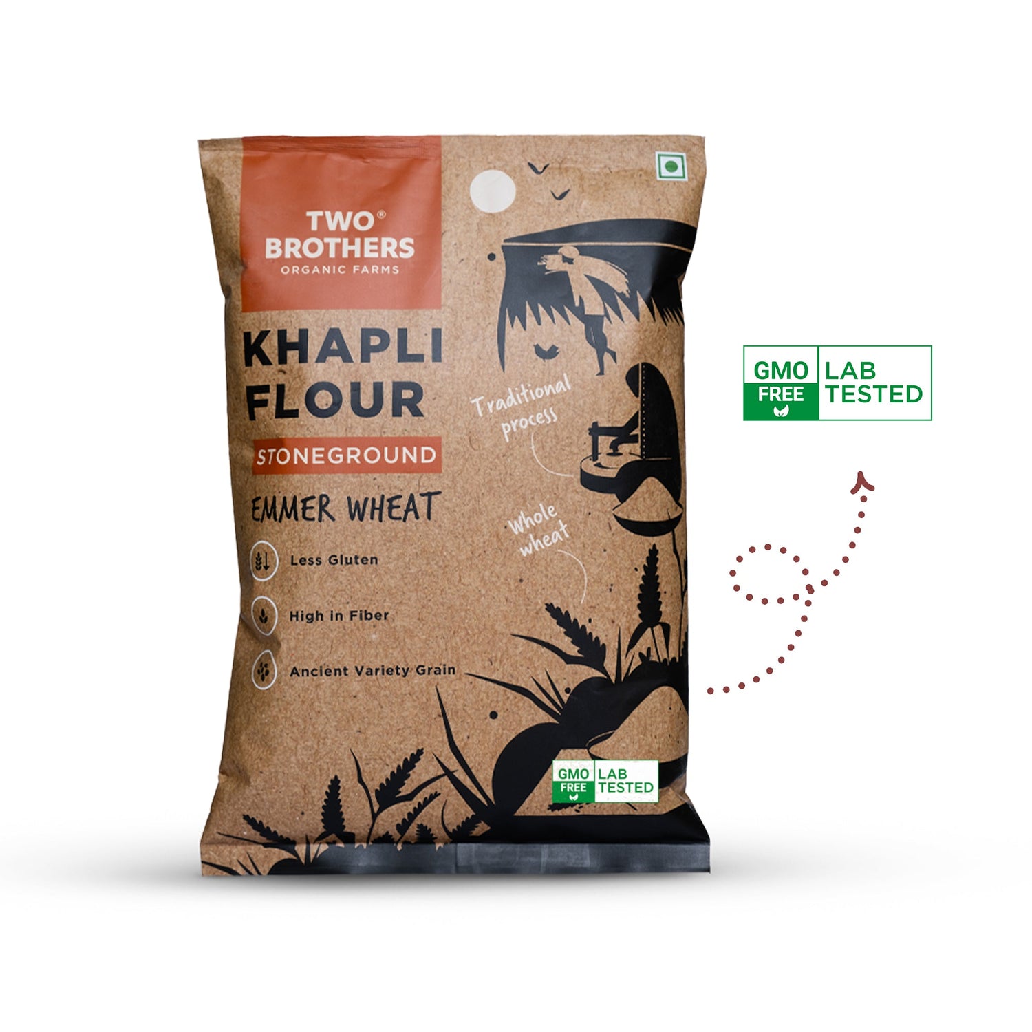 Khapli Wheat Flour Atta - BYOB