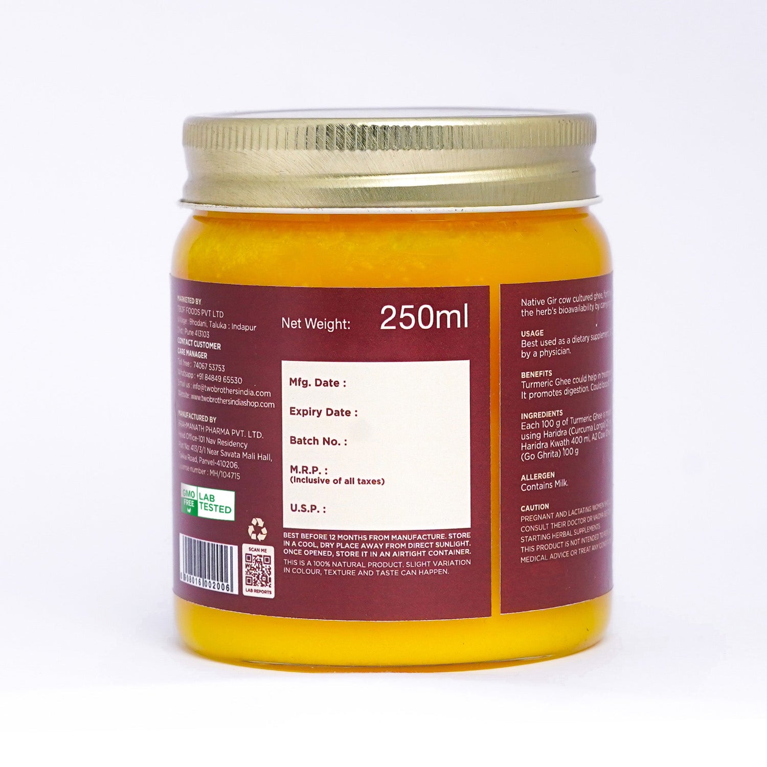 Turmeric Ghee