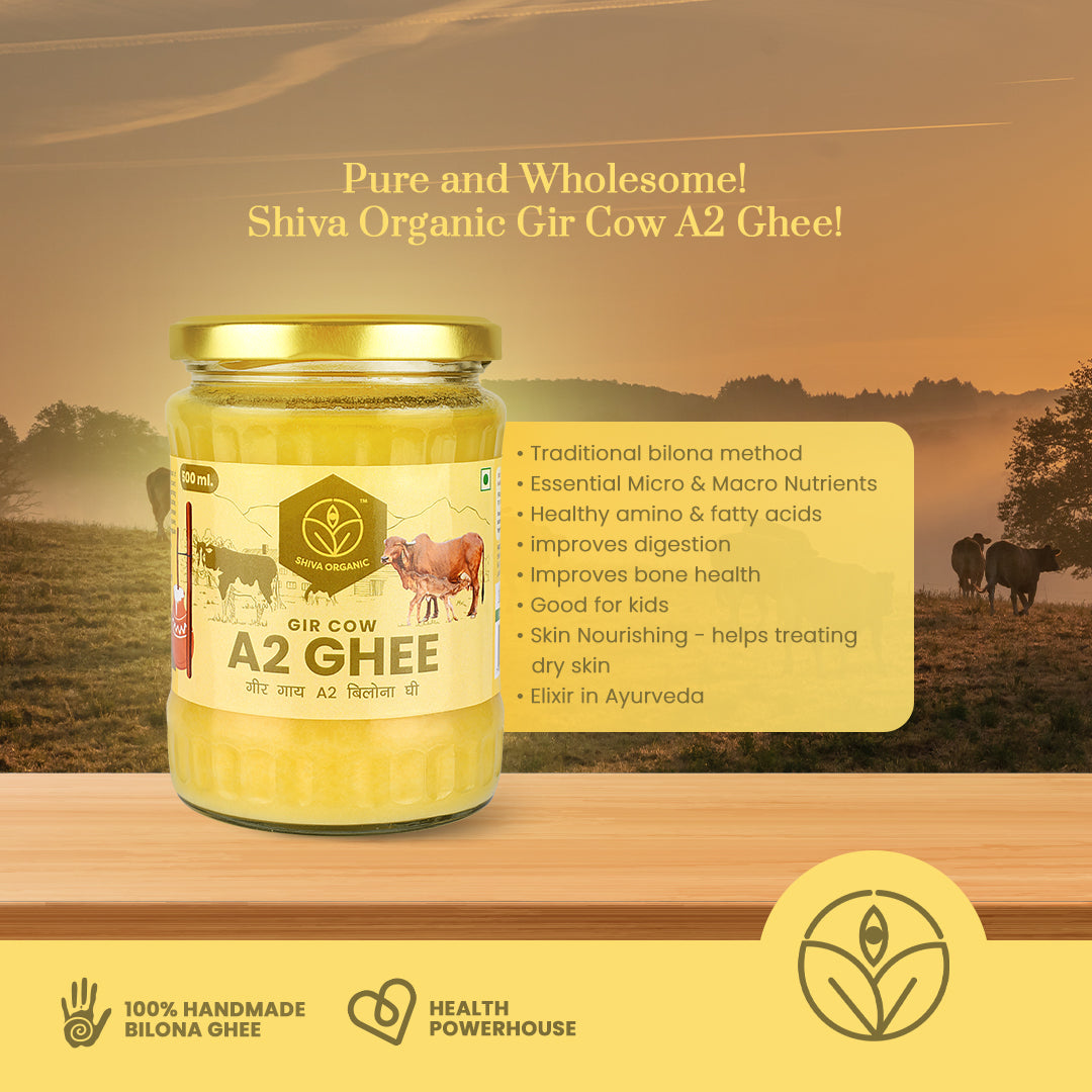 A2 Gir Cow Desi Ghee | Bilona Ghee