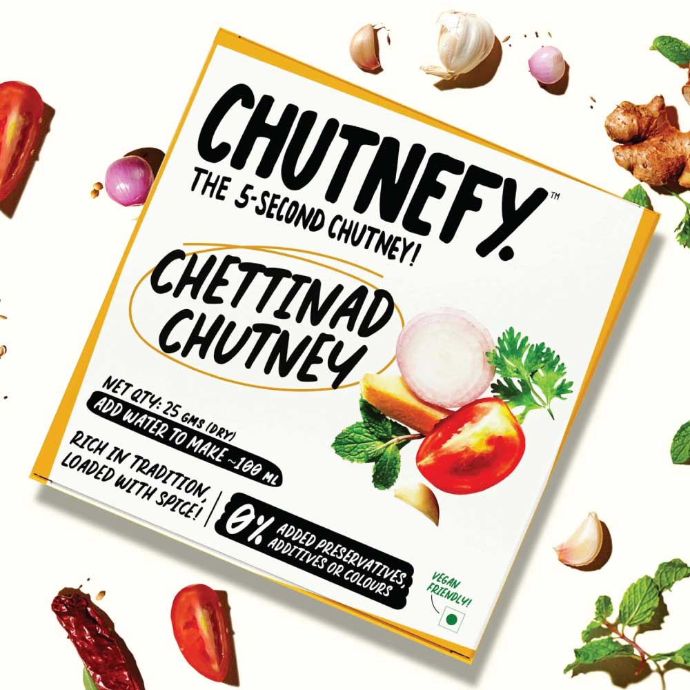 Chettinad Chutney | Trial Pack of 2 |South Style | Medium Spicy |