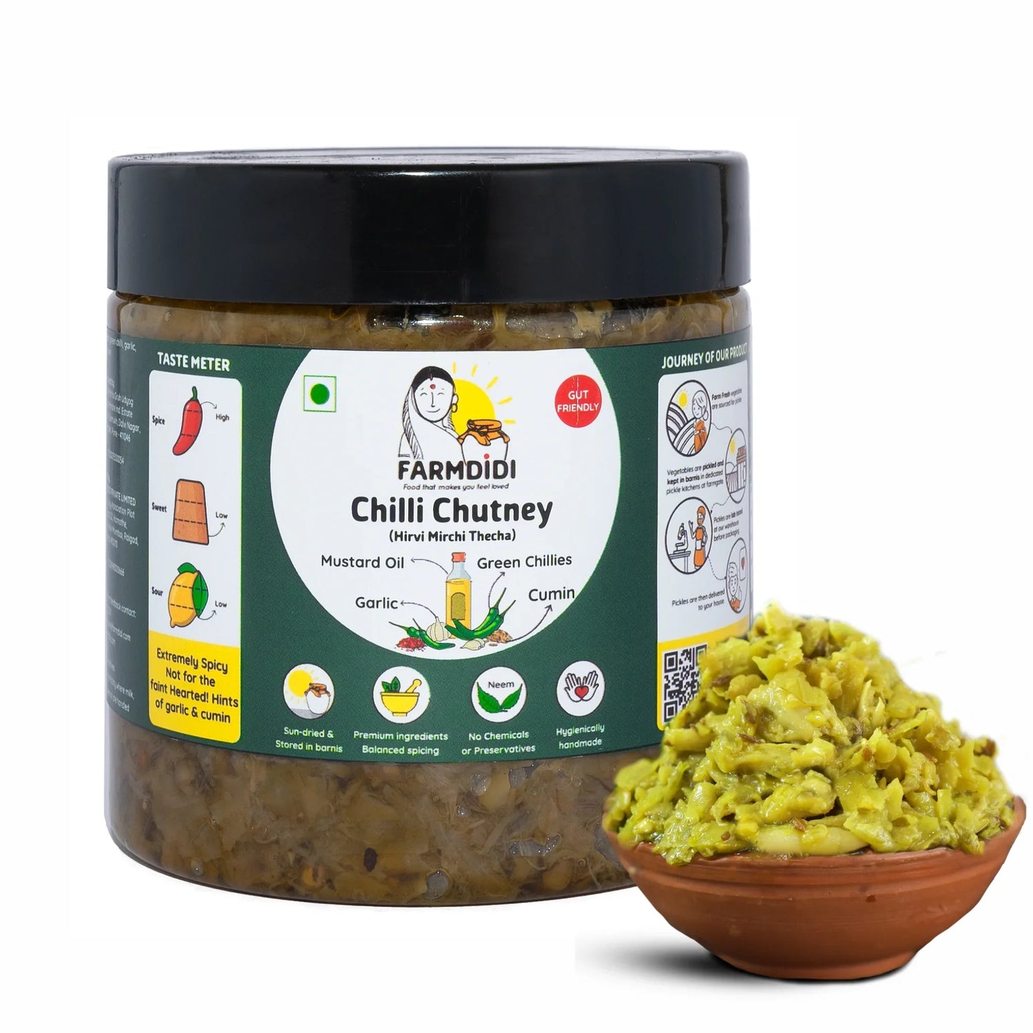 Green Chilli Sauce | Hari Mirch ki Chutney