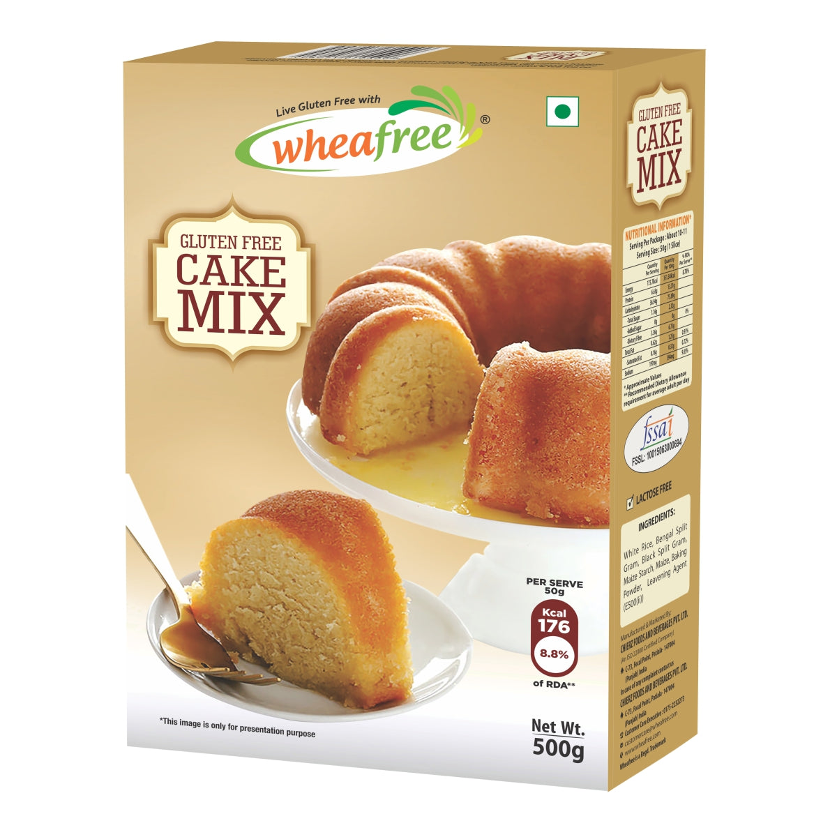 Gluten Free Cake Mix (500g)