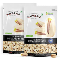 Nutraj California Roasted & Salted Pistachios Inshell (Pista) 250gm