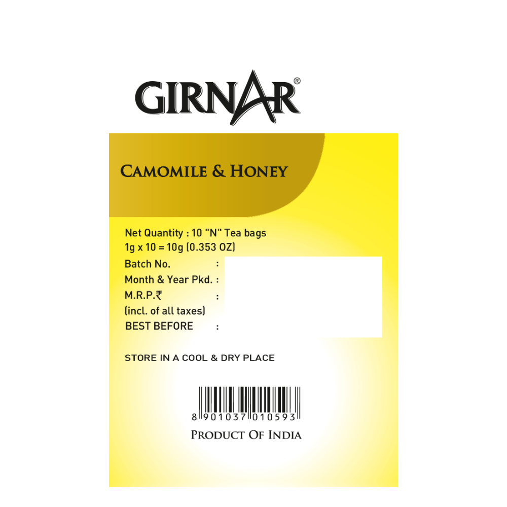 Girnar Camomile Infusion With Honey