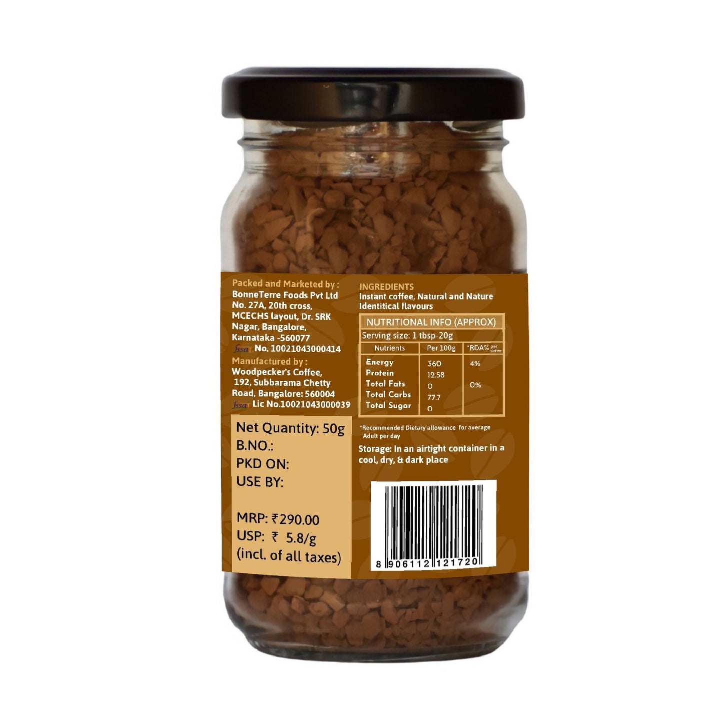 Instant Coffee Caramel  50g