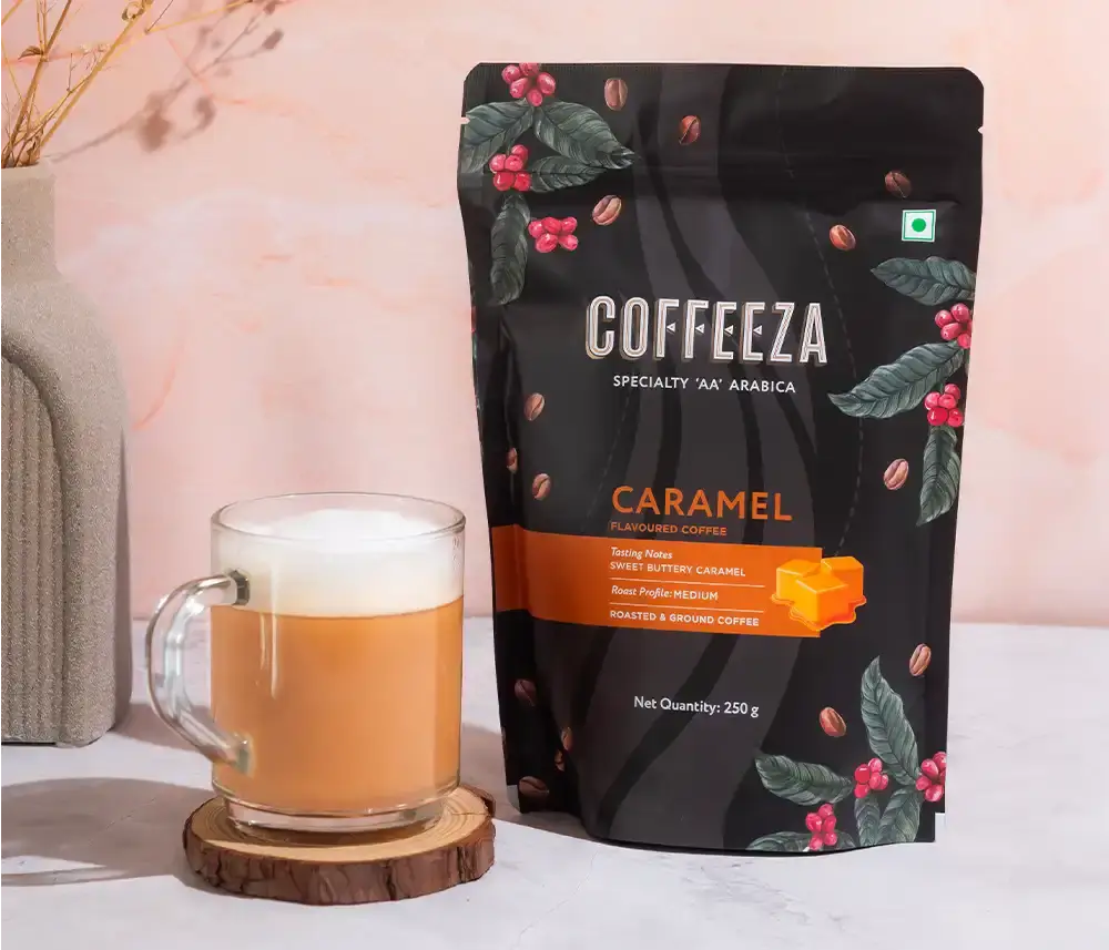 Caramel 100% Arabica Flavoured Ground Coffee