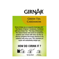 Girnar Green Tea Bags - Cardamom