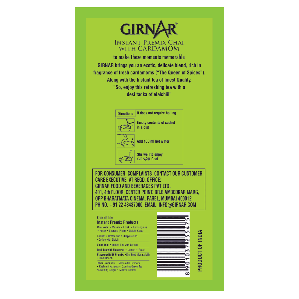 Girnar Instant Tea Premix With Cardamom