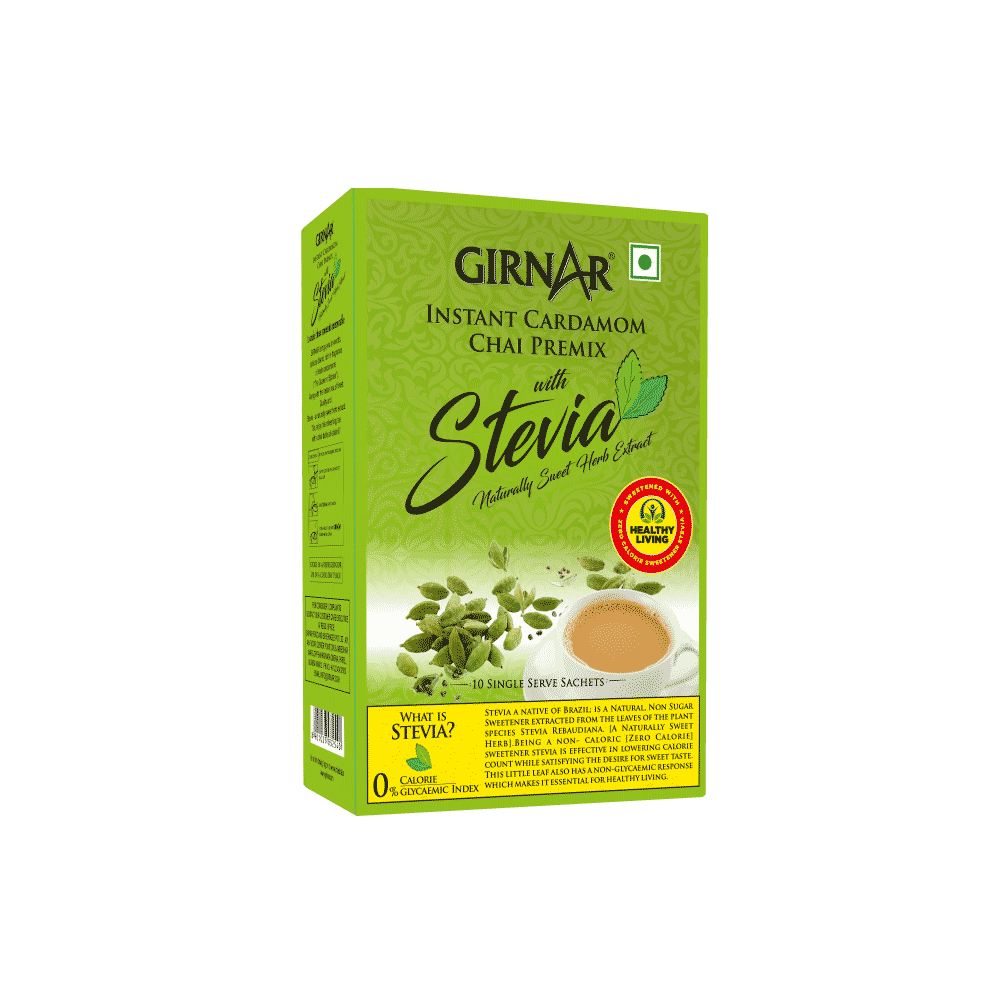 Girnar Instant Cardamom Chai Premix With Stevia