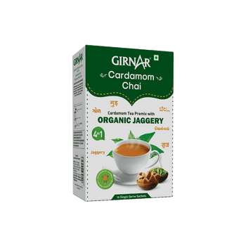 Girnar Instant Cardamom Chai Premix With Organic Jaggery