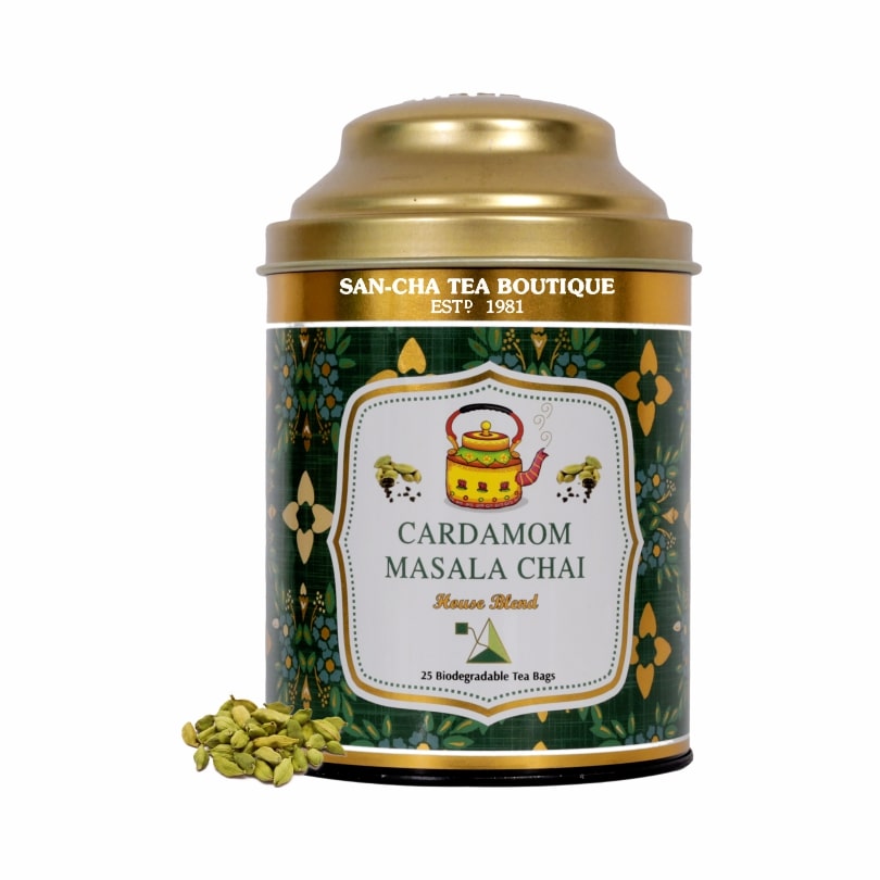 Sancha Tea Cardamom Masala Chai - Veeha Foods