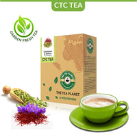 Cardamom & Saffron Flavored CTC Tea