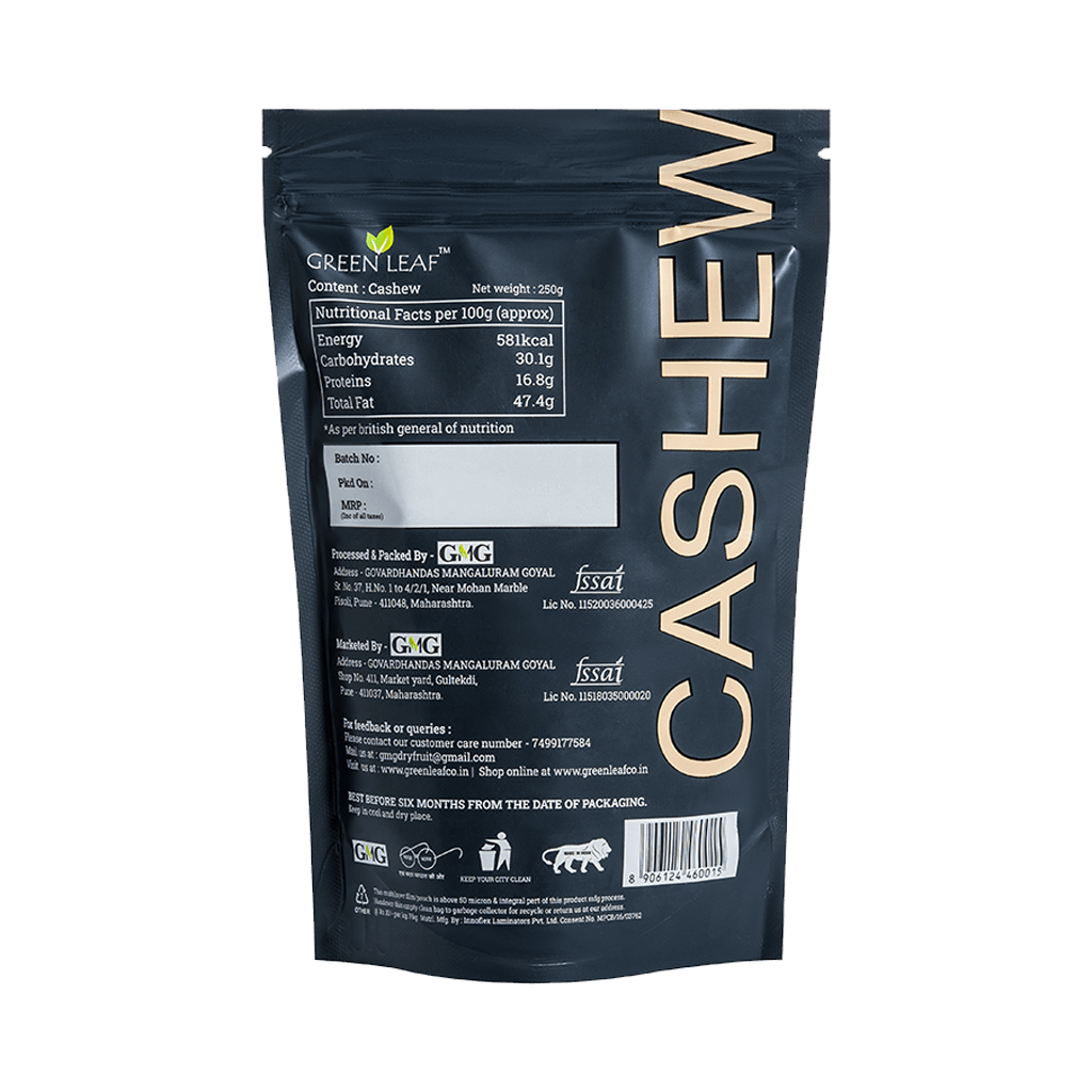 CASHEW GOLD 250GM