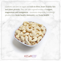 Whole Cashews | W320 Grade