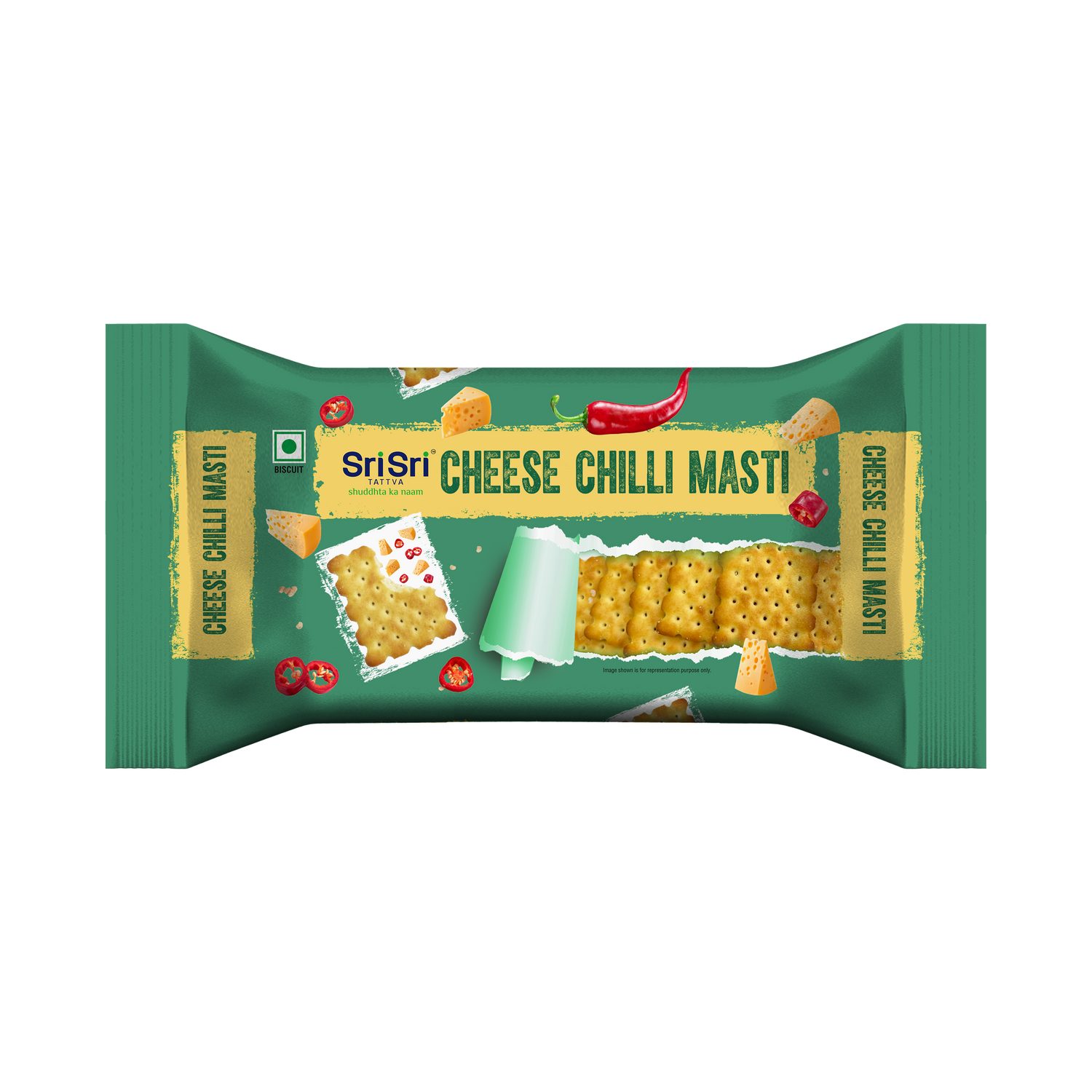 Cheese Chilli Masti Biscuit, 140 g