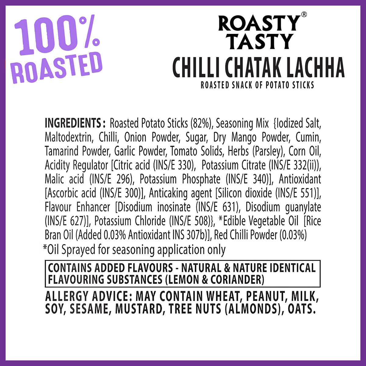 Chilli Chatak Lachha | Roasted Potato Stick