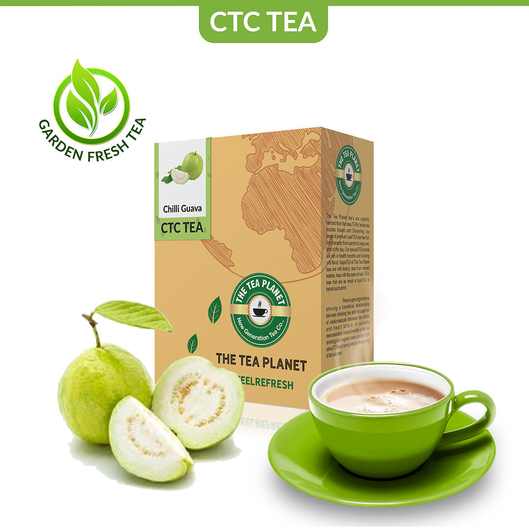 Chilli Guava Flavor CTC Tea