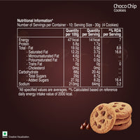 Unibic Choco Chip Cookies, 300g