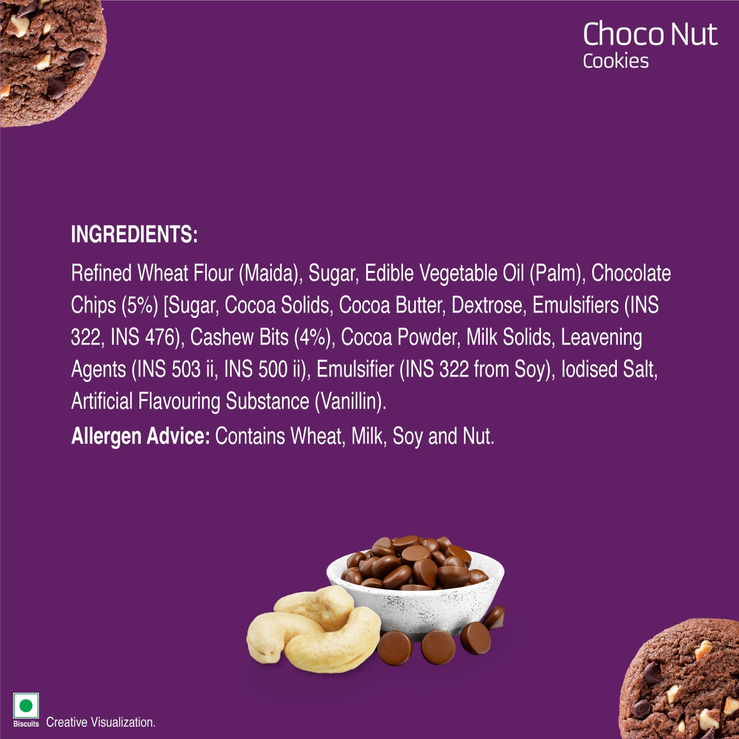 Unibic Choco Nut Cookies, 300 g