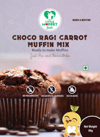 Choco Ragi Carrot Muffins Mix - Trial Pack