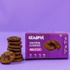 Gladful Chocolate Protein Cookies Made with Whole wheat Atta and Butter - 80 gms