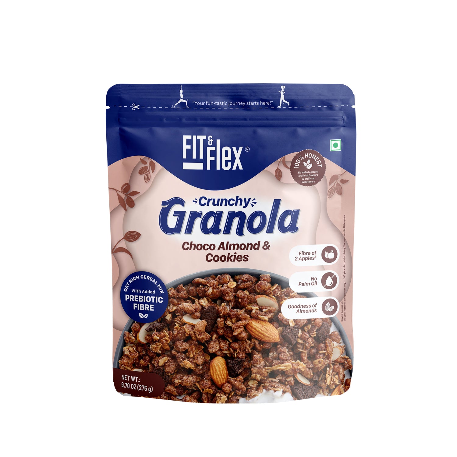 Choco Almond & Cookie Crunchy Granola