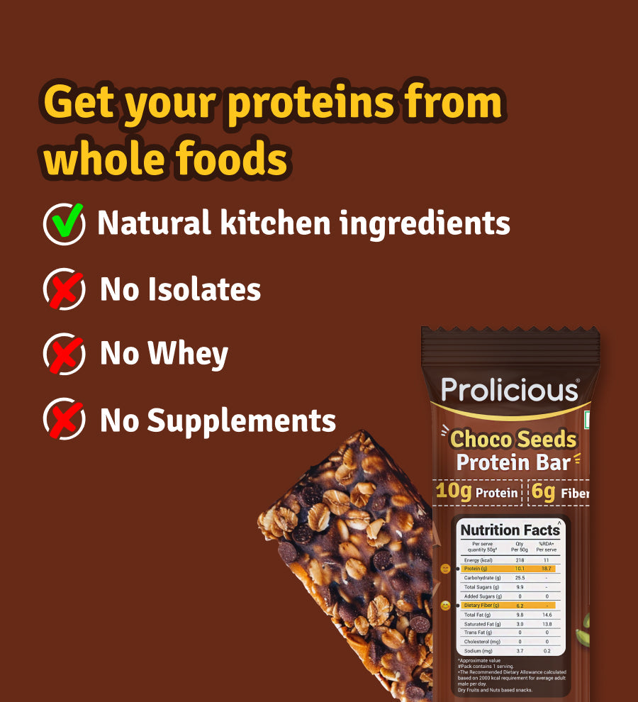 Choco Seeds Protein Bar | 50g