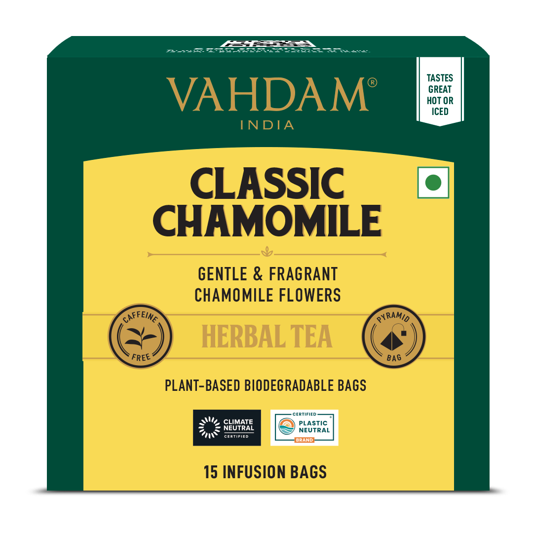 Classic Chamomile Herbal Tea Tisane, 15 Count