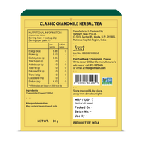 Classic Chamomile Herbal Tea Tisane, 15 Count