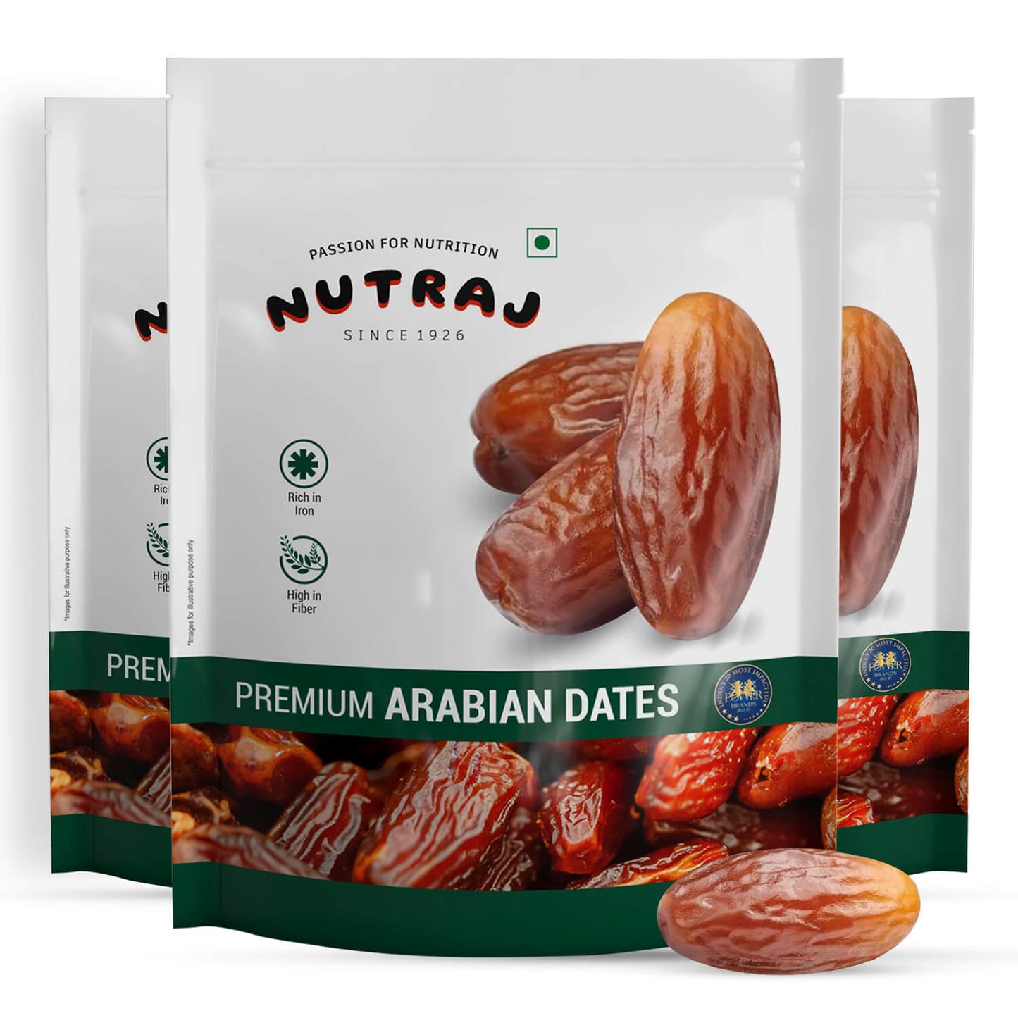 Nutraj Arabian Dates (Khajoor) 500gm