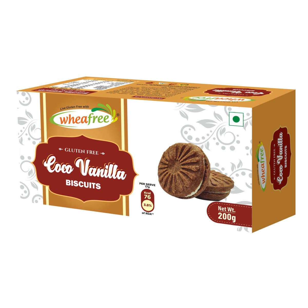 Gluten Free Coco Vanilla Biscuits- 200g