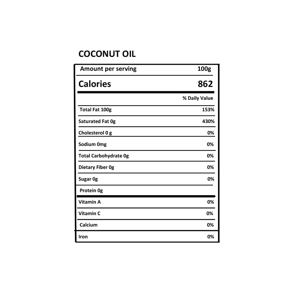 Organic Coconut Oil 400 Ml