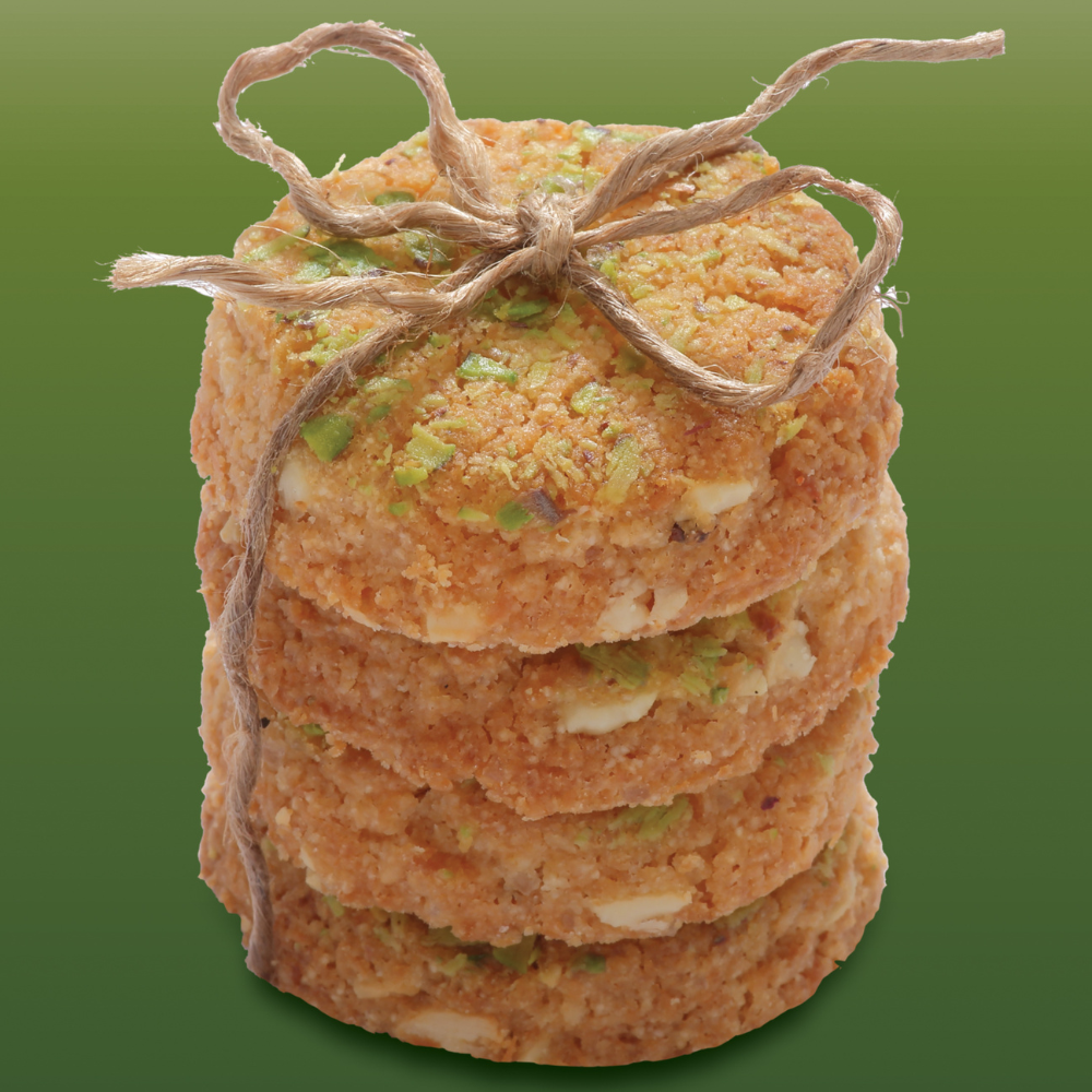 Coconut Pista Biscuit