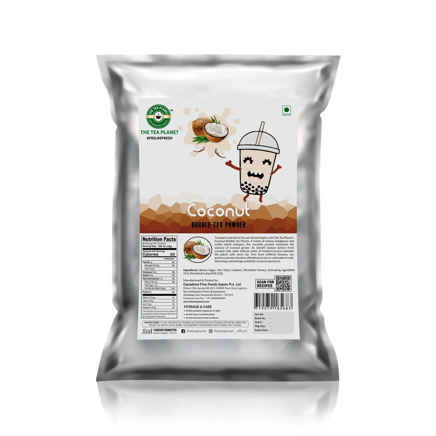 Coconut Bubble Tea Premix - 1kg