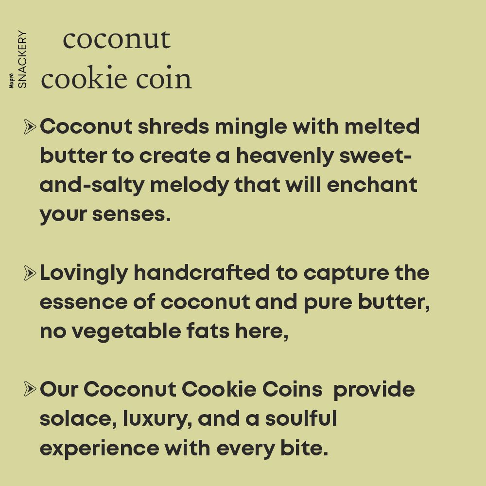 Butter Coconut Cookies