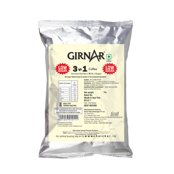 Girnar Instant Premix 3 In 1 Coffee (1kg Vending Pack)