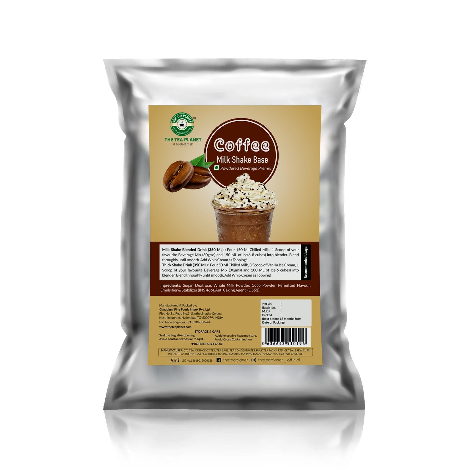 Coffee Milkshake Mix - 1kg