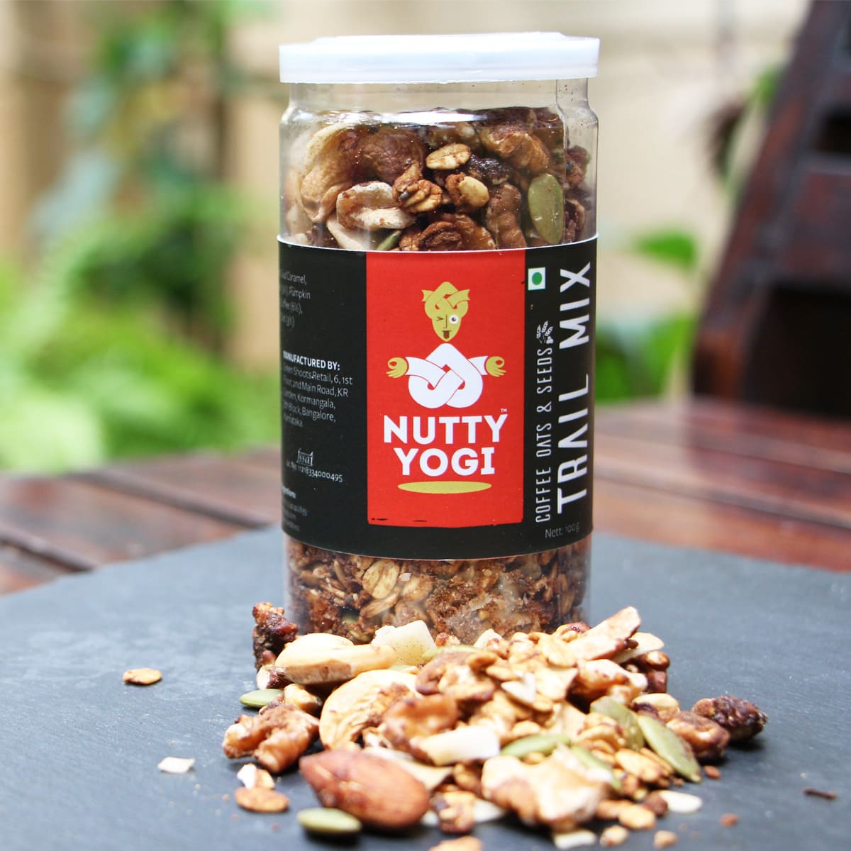 Nutty Yogi Coffee Oats and Seeds Trail Mix 100g