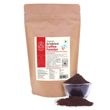 Arabica Organic Coffee Powder | Medium Dark Roast