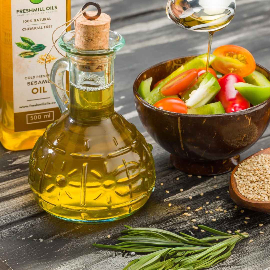 Cold Pressed Sesame Oil