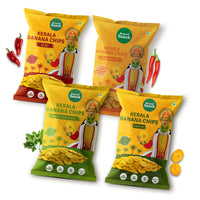 4 Flavours Combo: Original Style, Peri Peri, Sour Cream Onion Parsley, Salt and Black Pepper 400g (100g each)