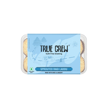 TRUE CREW - Sprouted Ragi Laddu, 180 g