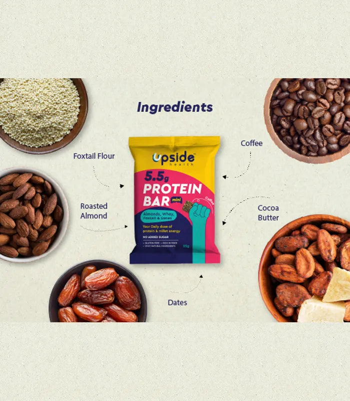 Protein & Millet Bar: Coffee Fudge Flavour